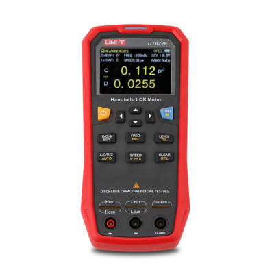 UNI-T Digitales LCR-Messgerät UT622E, 0.1% Genauigkeit, 100kHz, 2.8'' TFT LCD