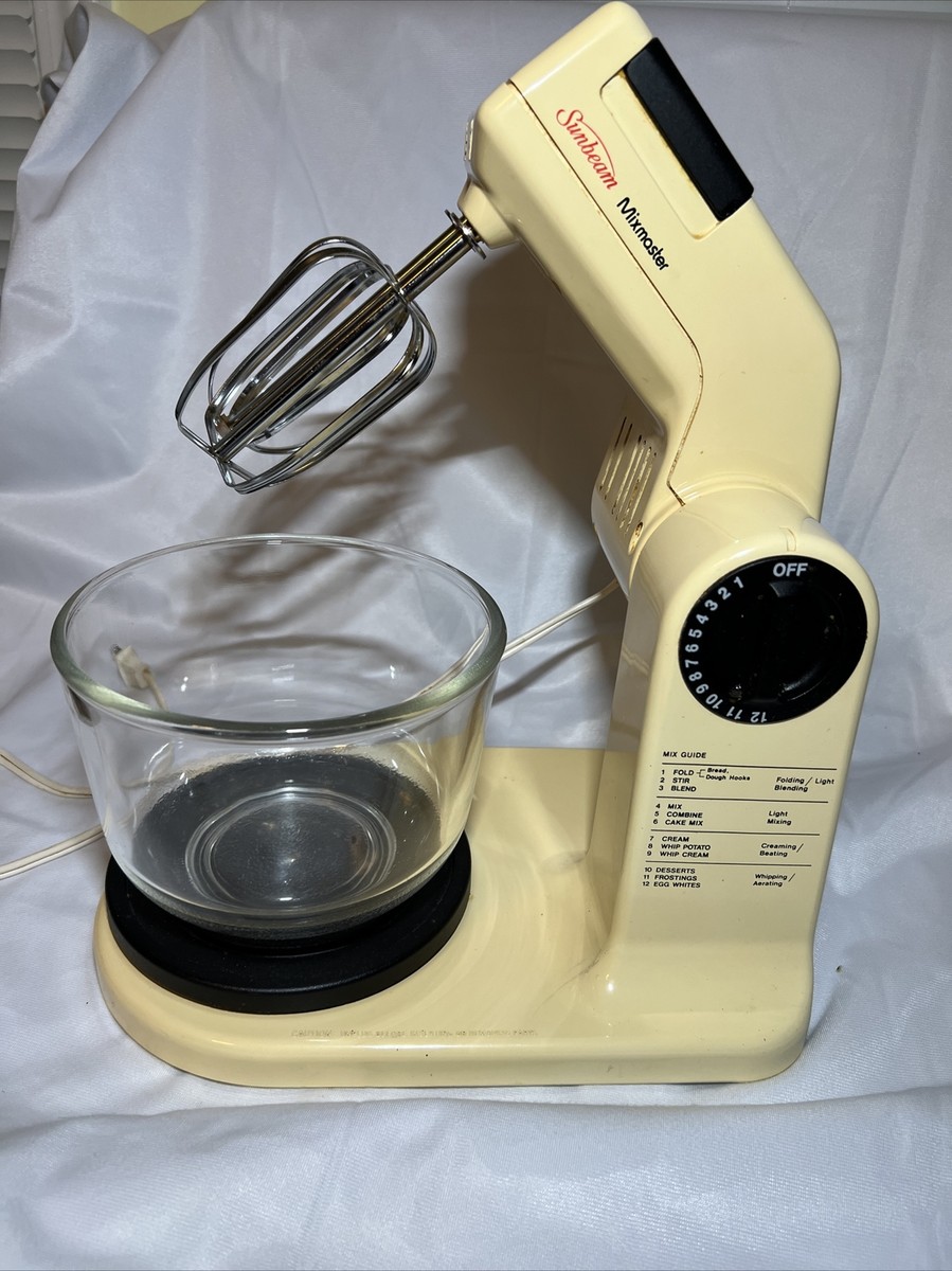 Vintage Sunbeam Mixmaster Stand Mixer 12 Speed. Tested | eBay