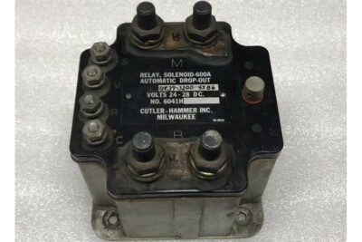 6041H-600, AN3391-2B, 600A Aircraft Relay / Solenoid | eBay