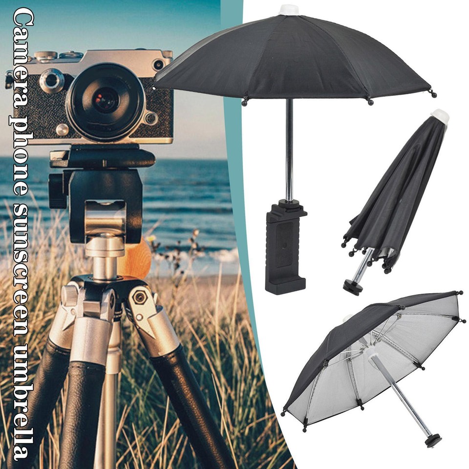 Mini Sun Shade Camera Umbrella Phone Holder Sun Umbrella Decorative