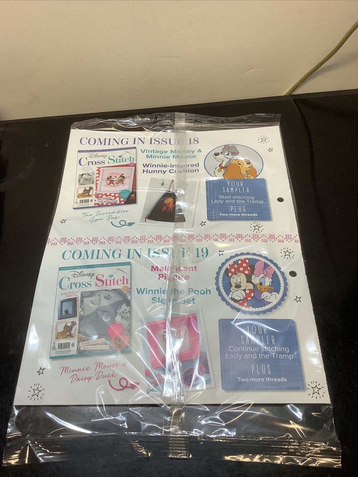 10x Disney Cross Stitch Magazine Bundle Issue 17 Arts Crafts Rapunzel