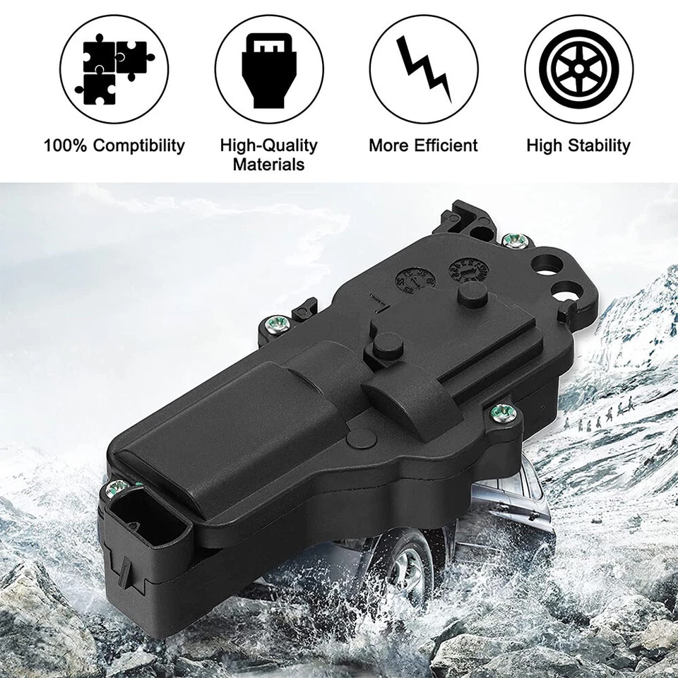 Actuador eléctrico de bloqueo de puerta lado del conductor del motor para Ford F250 F350 F450 Super Duty Foto 4 de 4