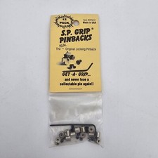 12 Pieces Pin Keepers Pin backs Pin Locks Locking Pin Backs w/ Allen Wrench