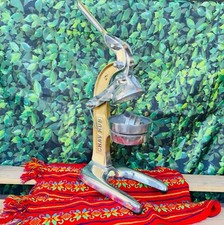 Orange Squeezer Manual, Exprimidor De Naranaja Manual De Aluminio color Oro 