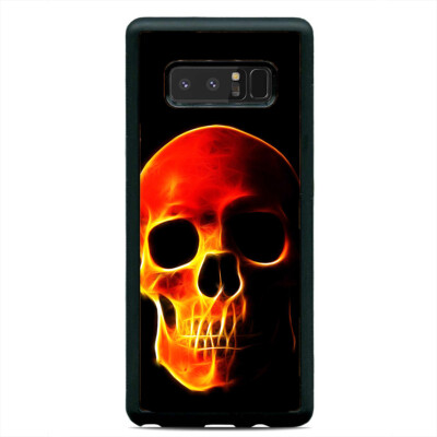 Halloween Fire Skull Death Case Cover Samsung Galaxy Note 20 Ultra 10 Plus 9 8