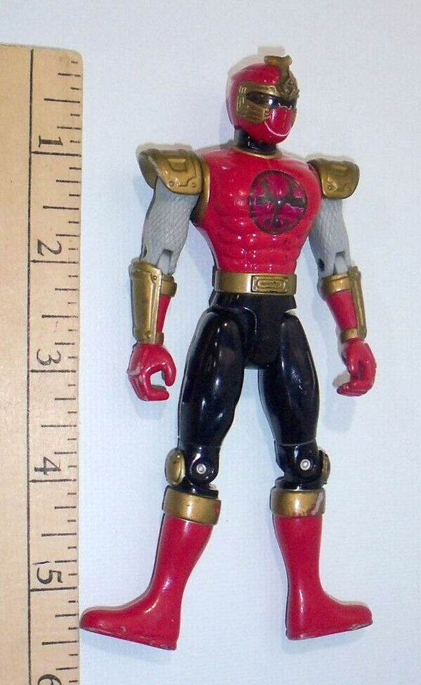Power Rangers Crimson Thunder Ninja Flash Power Ranger Bandai 2002 | eBay
