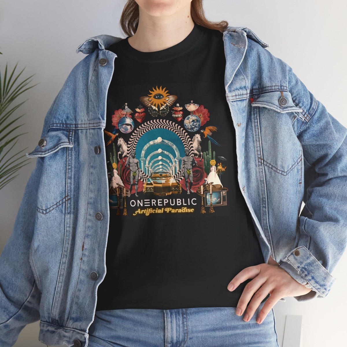 OneRepublic ワンリパ アーティフィシャルパラダイス メンズTシャツ OneRepublic The Artificial Paradise Tour 2025 In Japan T