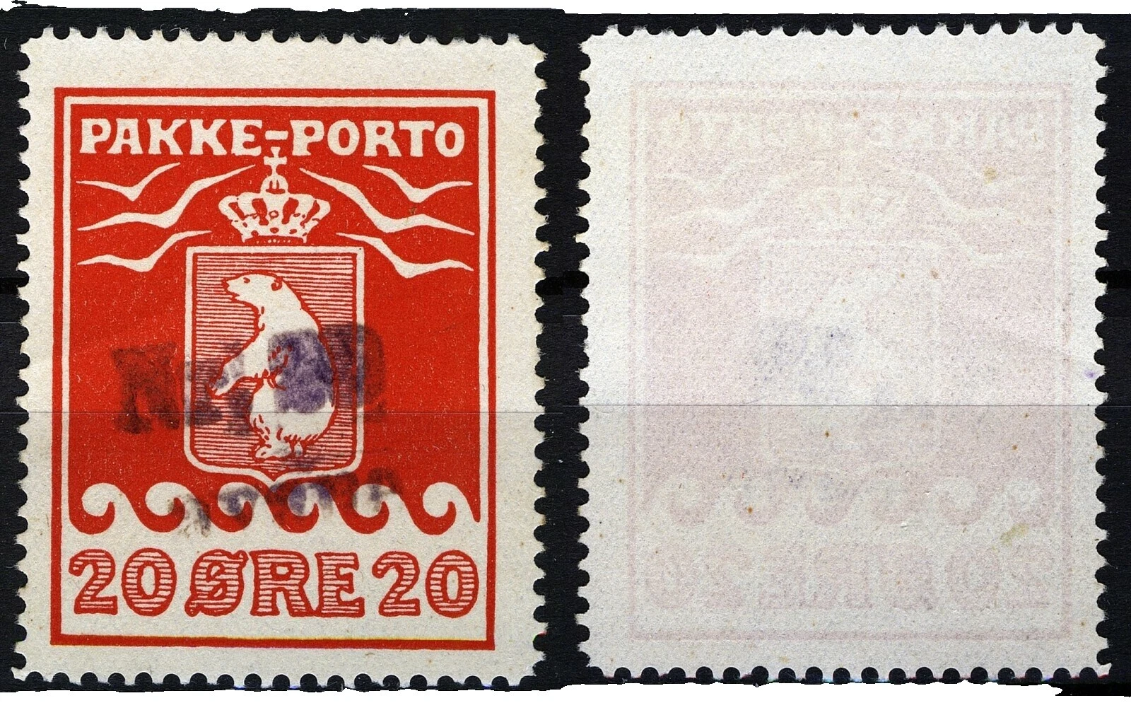 Used Parcel Post Greenlandic Stamps