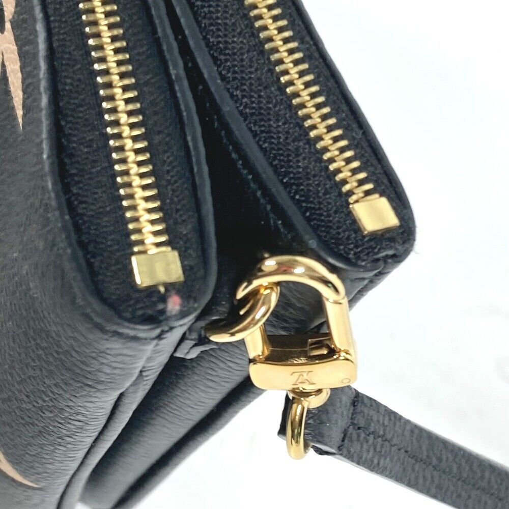LOUIS VUITTON M80787 Monogram Empreinte Pochette Double Zip LOUIS VUITTON M80787 Monogram Empreinte Pochette Double Zip