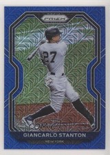 2021 Panini Prizm Tier II Blue Mojo Prizm 81/199 Giancarlo Stanton #180 0ge3