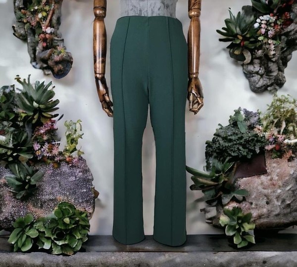 Women By Malene Birger Trousers Green 34 / XS / 42