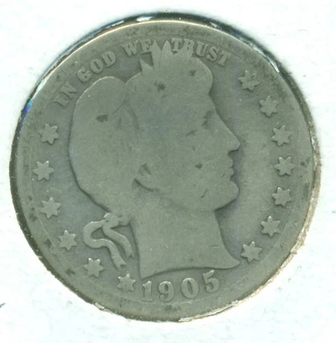 1905 -P BARBER QUARTER