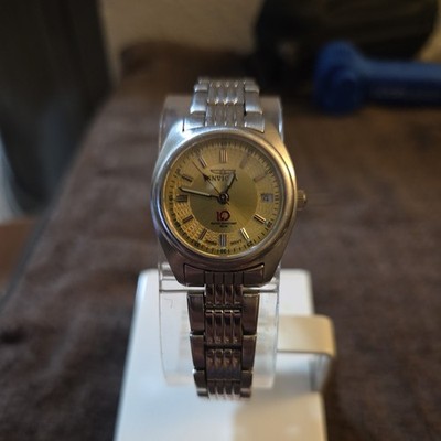 Invicta IQ Ladie's Watch,Pink Dial, Date,17 Cms Wrist,10 Years Battery, Swiss.