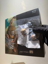 New Kaiyodo Revoltech Attack on Titan Jaw Titan Figure w/Bonus Parts In Stock