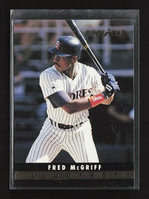 1993 Pinnacle Slugfest #5 Fred McGriff San Diego Padres