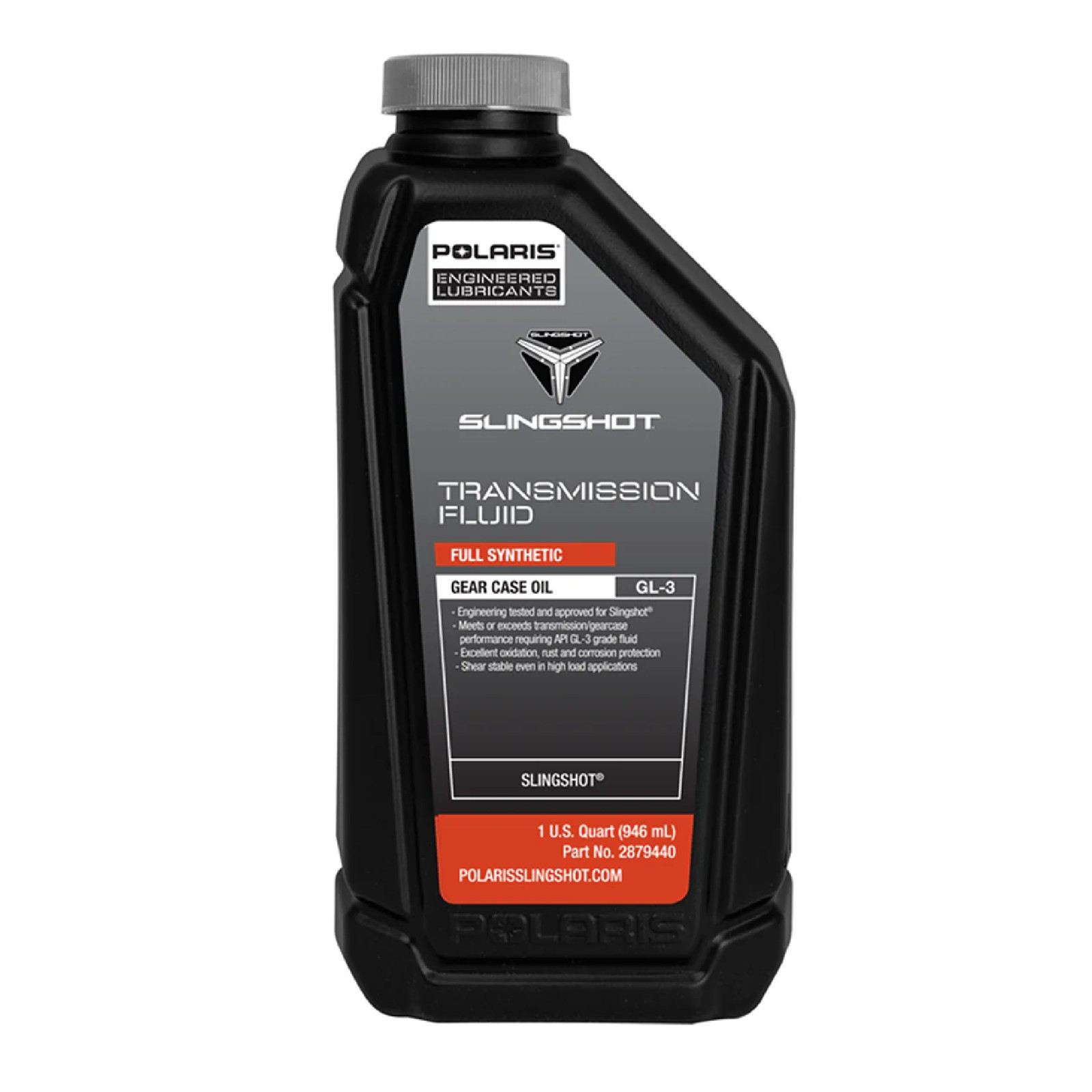 Polaris OEM Slingshot GL-3 Full Synthetic Transmission Fluid 1 Quart, 2879440