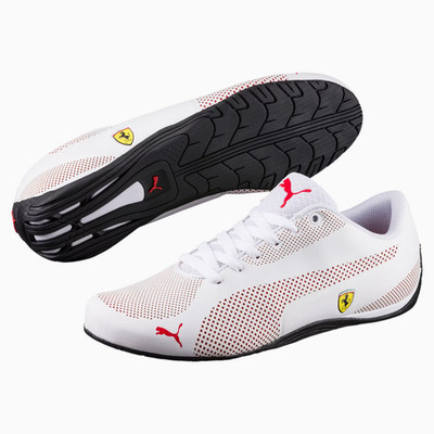 new puma mens SF Drift Cat 5 Ultra sneakers shoes white red black 305921-03