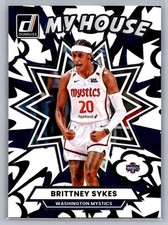 Brittney Sykes 2025 Donruss WNBA #18 Washington Mystics My House