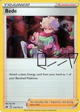 Bede 124/159 HOLO Crown Zenith NM