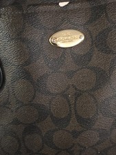 Coach Monogram Baby Diaper Bag in Signature Canvas Crossbody Tote