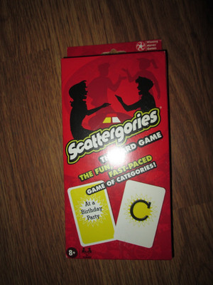 Scattergories The Card Game by Hasbro  - NEW SEALED