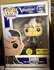 Funko Pop! Voltron Legendary Defender #478 Hot Topic Exclusive Shiro Glow Dark