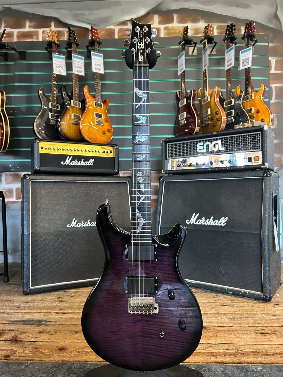 PRS SE Paul Allender Purple Burst 2011 Electric Guitar