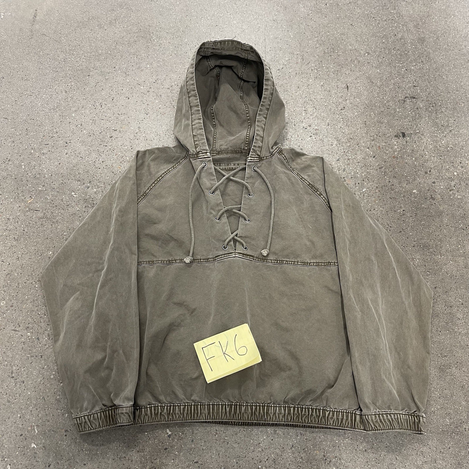 American Eagle Utility Pullover Smock Jacket Hood… - image 5