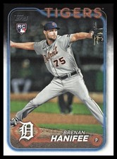 2024 Topps #369 Brenan Hanifee Detroit Tigers Baseball Card