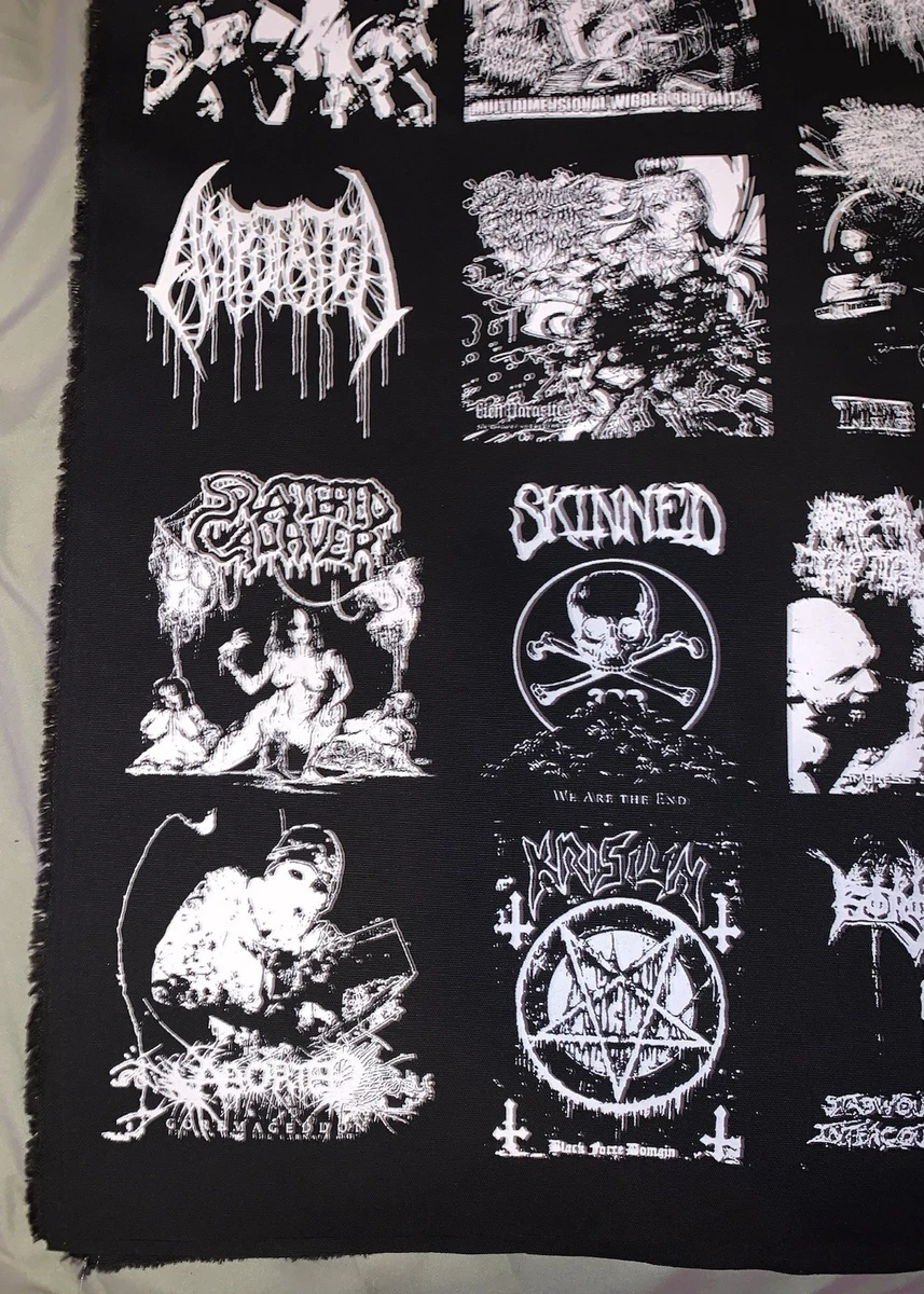 Brutal Death Metal Patches Sheet