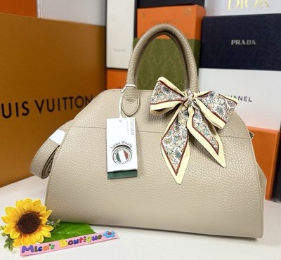 NWT! ANNA PAOLA  Italian Leather Handbag  Viral Commuter Bag  Authentic  