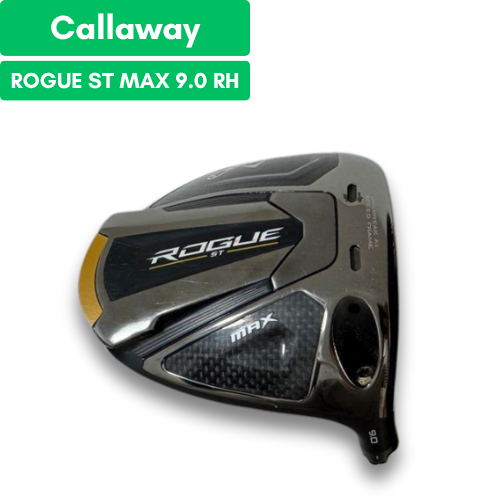 Callaway ROGUE ST MAX 9.0 Right Hand Driver with Headcover Used