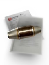 200 cpsi  Metall Sportkat Ø63,5mm 2,5" Ø100mm mit E Prüfzeichen 