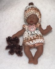 My Mini Baby Zuru Handmade Clothes & Hat Set For 2.5 In Dolls