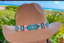 Handmade Beaded Hat Band