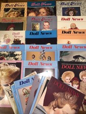 Lot of 22 UFDC DOLL NEWS Magazine 1986-1996 Varied Years And Quarters