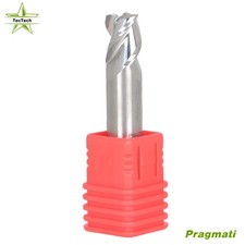 3 Flute 3/8" Carbide End Mill 2" Ooverall Length 37 Degree Helix End Mill