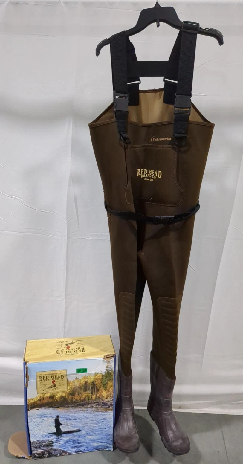 RED HEAD CLASSIC SERIES II NEOPRENE WADER MENS SIZE 9 WOMENS SIZE 11