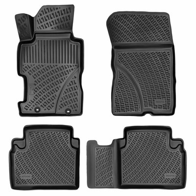 Honda Civic & Civic Si Sedan 2006-2011 (No Coupe Model) Floor Mats 3D Custom ...