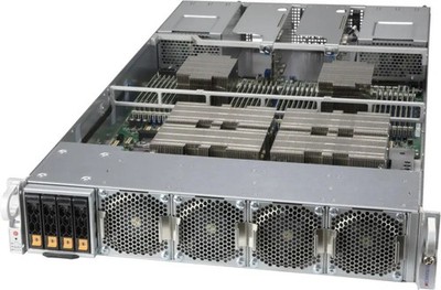 Supermicro AS-2124GQ-NART 2U 4-GPU H12 SXM4 GPU System, MBD-H12DSG-Q-CPU6