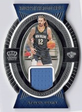 2020-21 Panini Crown Royale Knights of the Round Table Steven Adams / Game-Worn