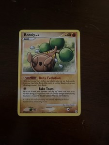 Bonsly Pokemon Card | eBay