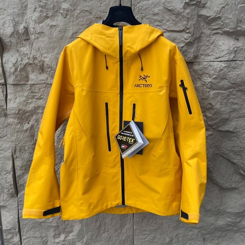 Arcteryx Alpha SV winter Jacket Men’s light Yellow Size M new