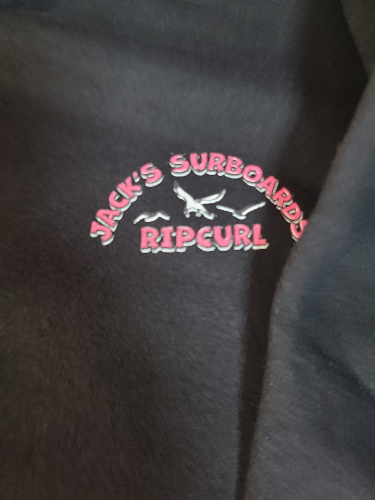 Rip Curl Men's Size M Jack's Pier Hoodie Black New With Tags 