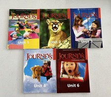 Journeys: Common Core Unit 1-4, 6 Houghton Mifflin Harcourt English