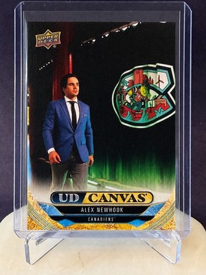 2024-25 Upper Deck Series 2 - Ud Canvas Alex Newhook #C128
