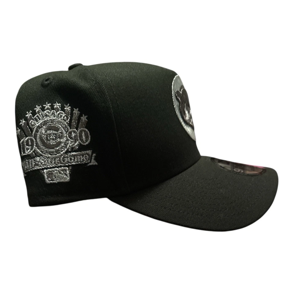 New Era Chicago Cubs 9Forty Metallic A-Frame Cap - Image 2 of 4