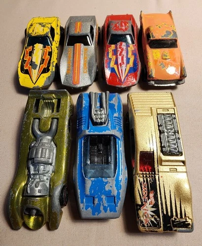 Hotwheels Redline & Blackwall JUNKYARD Lot of 7 Jet Threat, Peeping Bomb, More