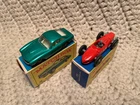 Lot Of 2 Matchbox/Lesney 60's Ferarris #73 Racing Car & #75 Berlinetta W/Boxes