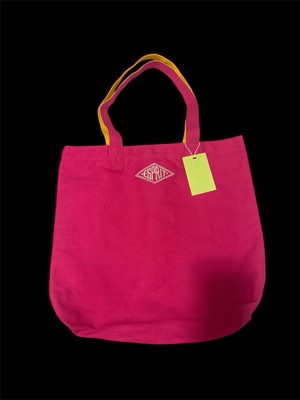 ESPRIT Vintage Throw-back 90's pink  Canvas Tote NWT Authentic SEE DESCRIPTION